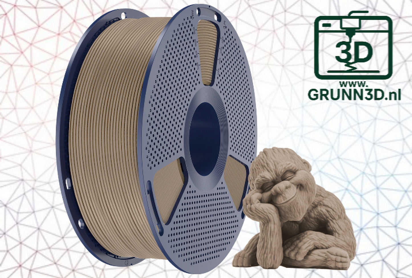 Sunlu 3D filament PLA Wood/ hout