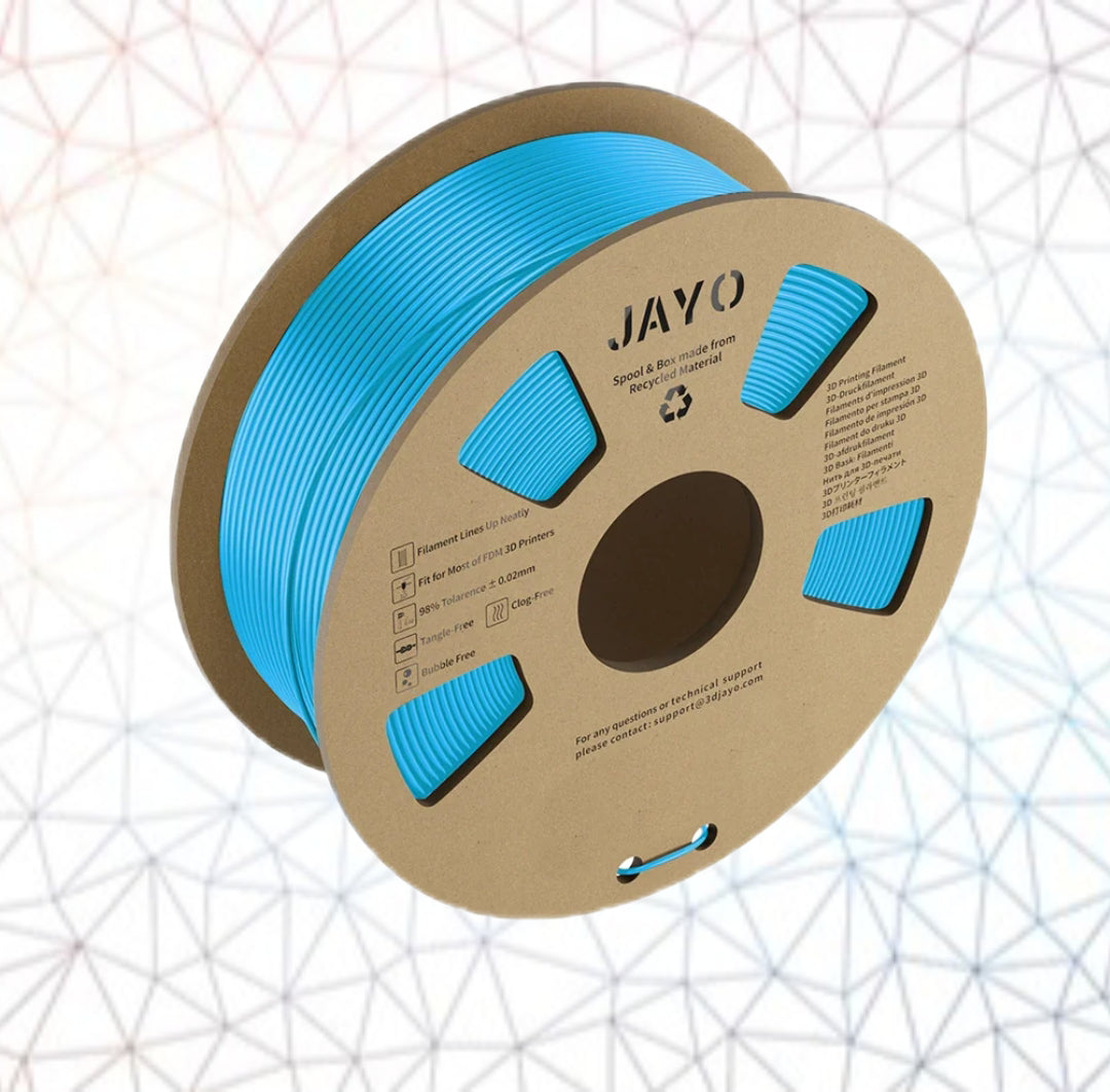 JAYO meta blauw