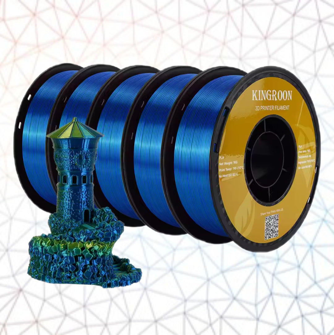 Kingroon 3D filament PLA triple color