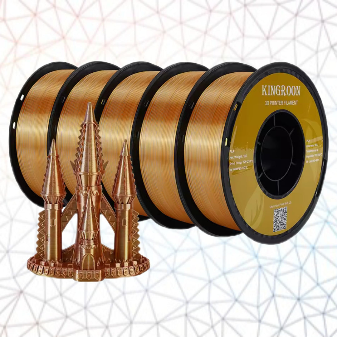 Kingroon 3D filament PLA triple color