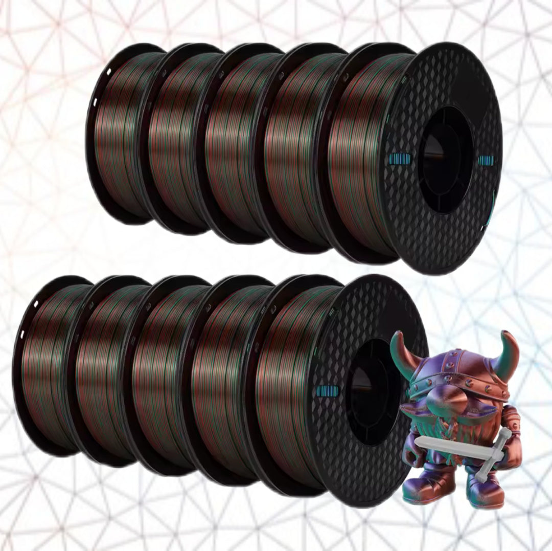 Kingroon 3D filament PLA triple color