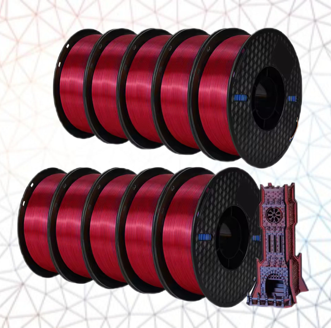 Kingroon 3D filament PLA triple color