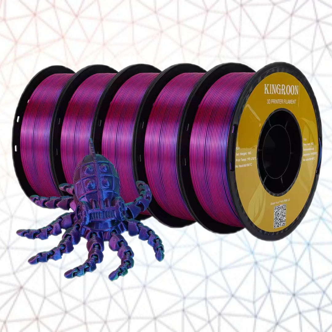Kingroon 3D filament PLA triple color