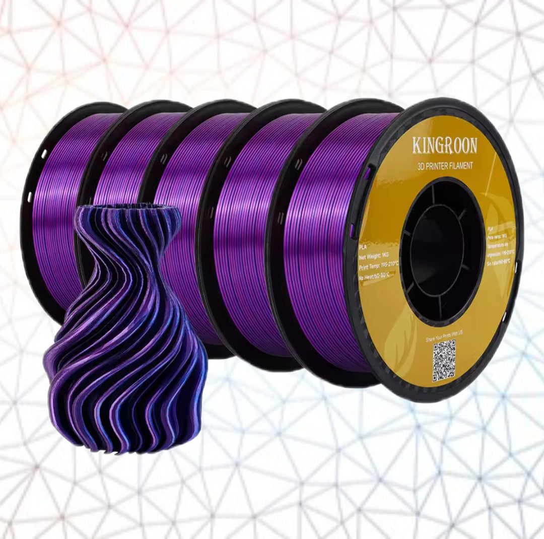 Kingroon 3D filament PLA triple color