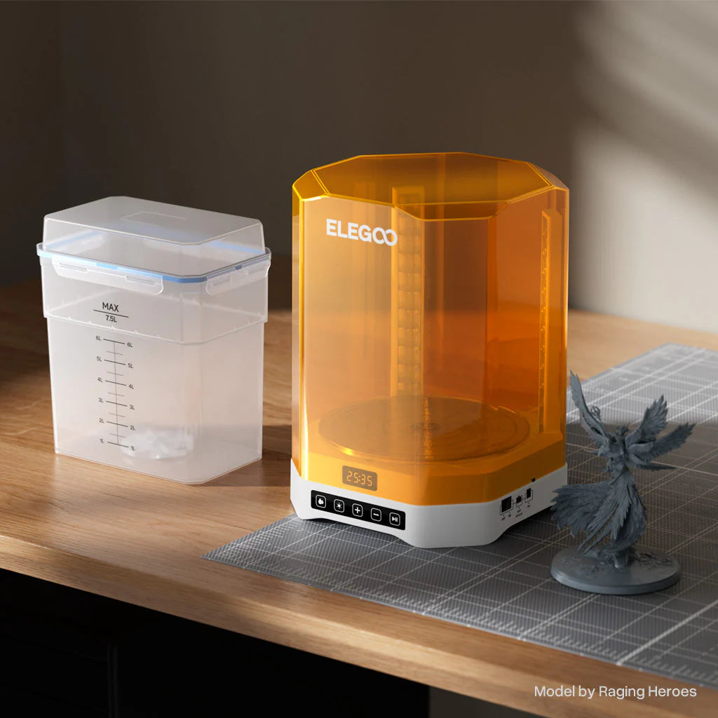 Elegoo Mercury Plus 3.0 Wash and Cure Station - 2-in-1 Reinigen en Uitharden voor Resin 3D Printers
