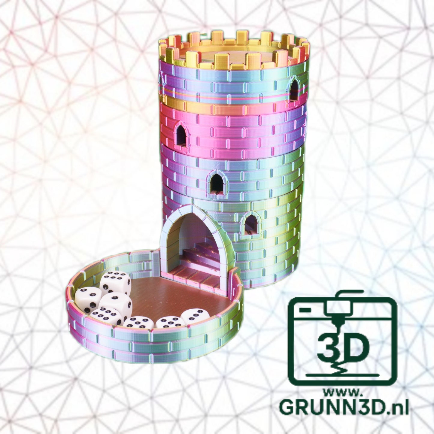 Jayo 3D filament PLA+ Silk Triple color