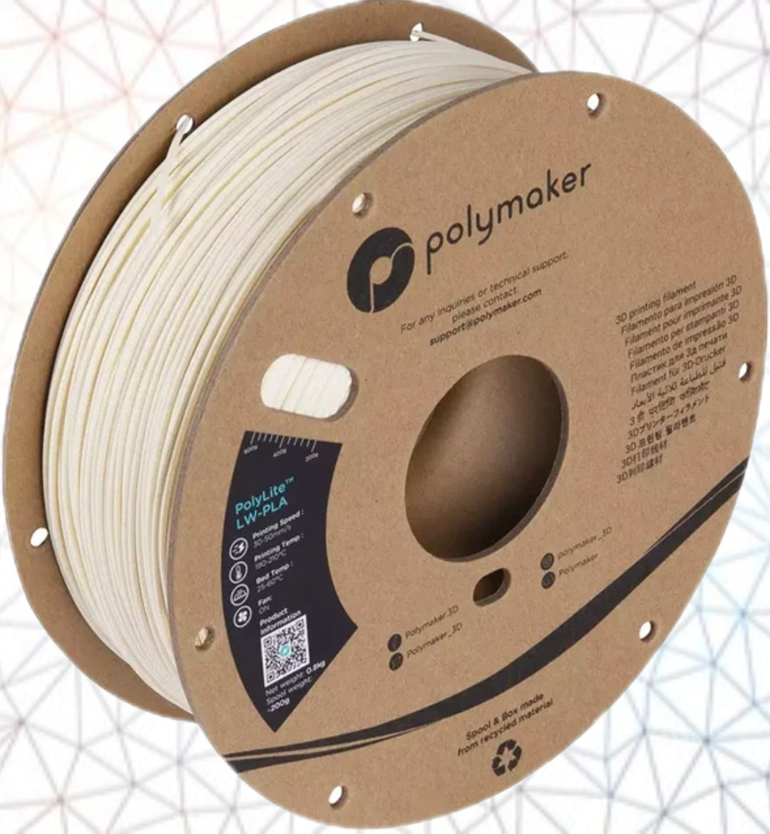 Polymaker 3D filament PolyLite LW-PLA
