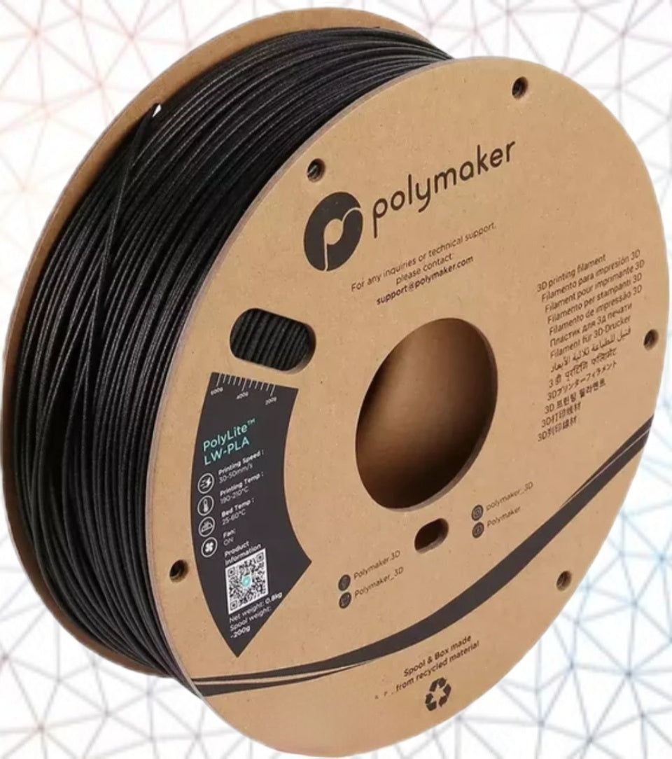 Polymaker 3D filament PolyLite LW-PLA