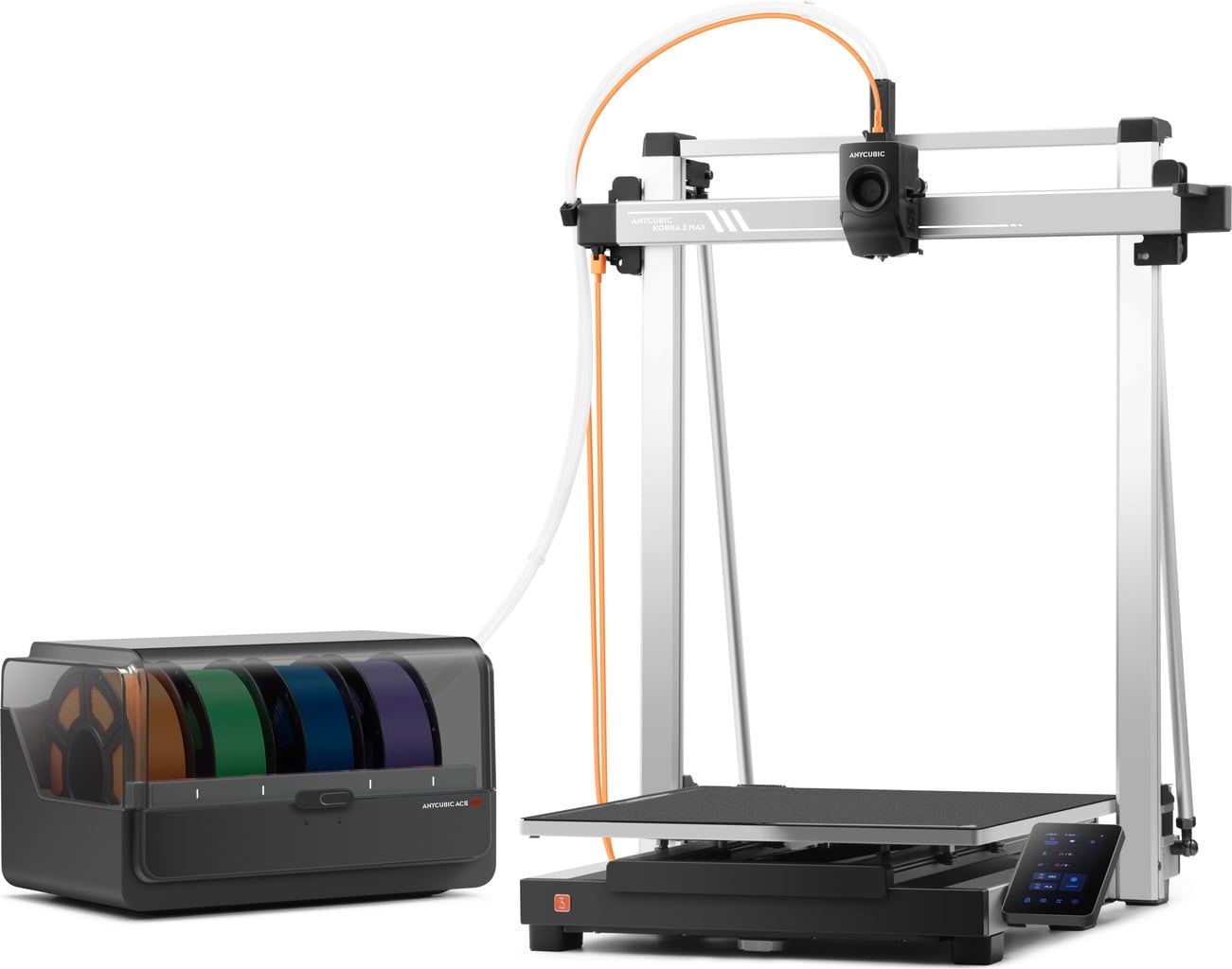 Anycubic Kobra 3 Max Combo – XXL 3D-printer met snelheid, precisie & multi-color printing