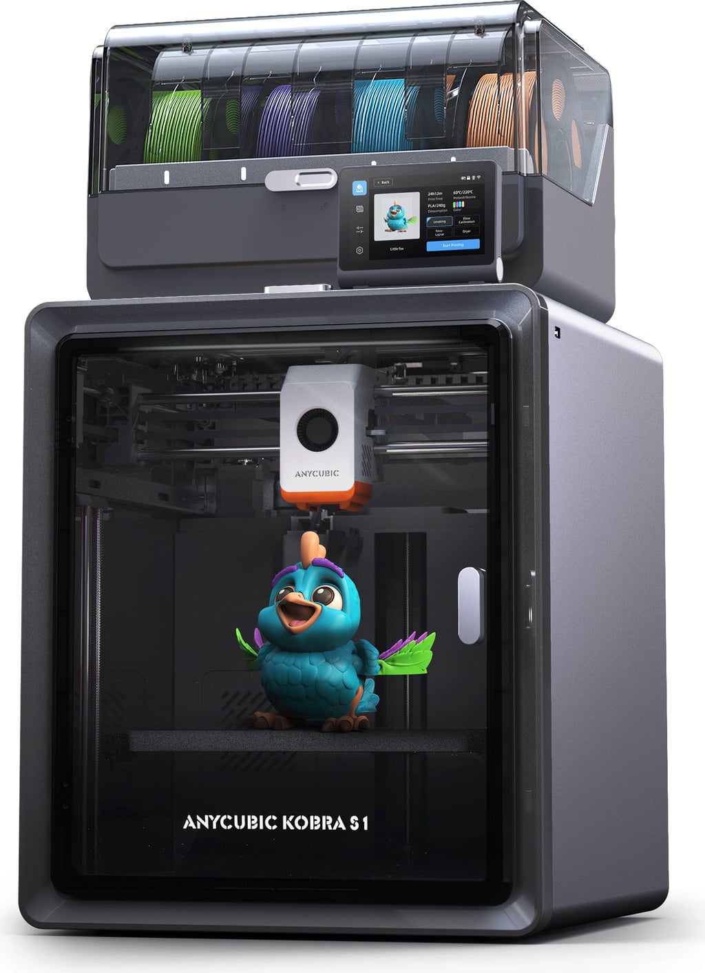 Anycubic Kobra S1 Combo – Razendsnelle & slimme 3D-printer met multicolor mogelijkheden