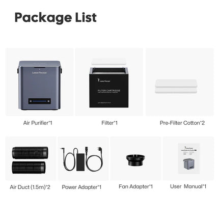 LaserPecker Air Purifier for LP Series Machine