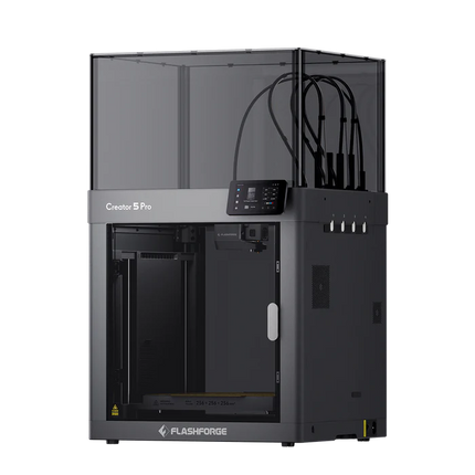 Flashforge Creator 5 Pro - 4-Toolhead Multi-Color 3D Printer - 600mm/s - Verwarmde Kamer