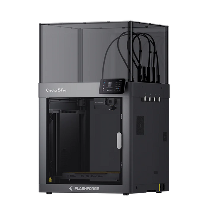 Flashforge Creator 5 Pro - 4-Toolhead Multi-Color 3D Printer - 600mm/s - Verwarmde Kamer
