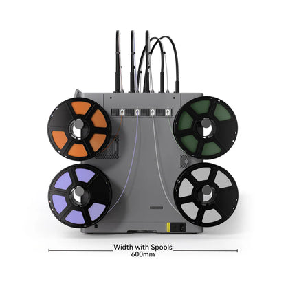 Flashforge Creator 5 - 3D Printer met 4 Toolheads - Multicolor & Multi-Material - 600mm/s