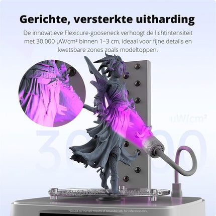 Anycubic Wash & Cure 3 Plus – 2-in-1 Resin Was- en Uithardingsstation – Extra Groot Formaat – Automatische Reiniging & 360° Curing – Voor Resin 3D Prints – Veilig & Stil – Tijd- en Werkbesparend
