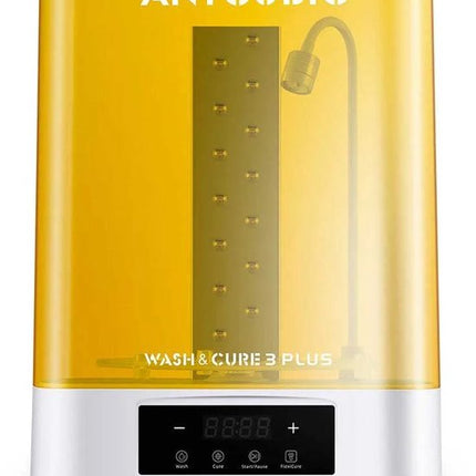 Anycubic Wash & Cure 3 Plus – 2-in-1 Resin Was- en Uithardingsstation – Extra Groot Formaat – Automatische Reiniging & 360° Curing – Voor Resin 3D Prints – Veilig & Stil – Tijd- en Werkbesparend