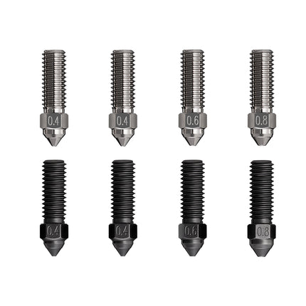 Creality Ender 3 V3 KE High Flow Nozzle Set - 0.4mm / 0.6mm / 0.8mm