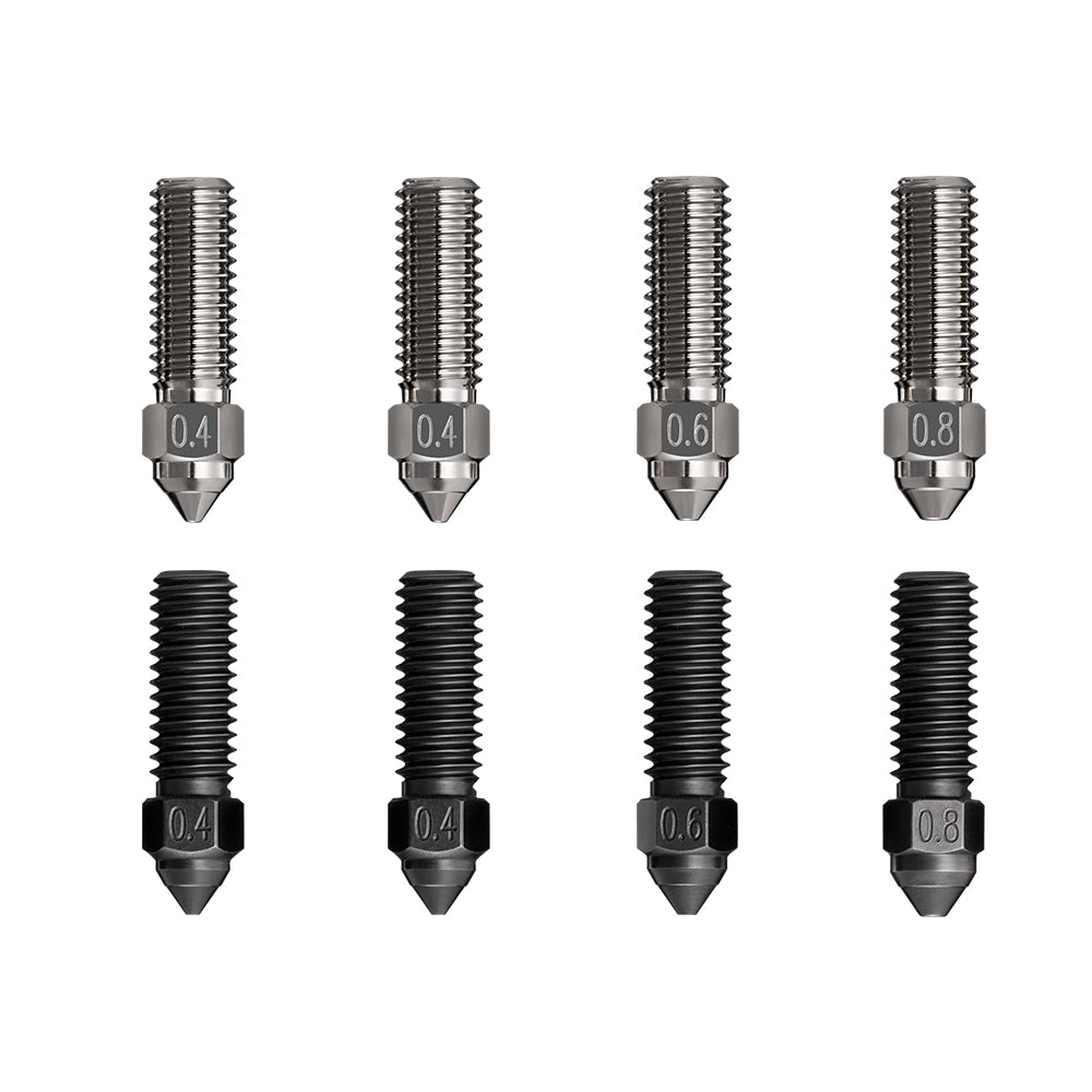 Creality Ender 3 V3 KE High Flow Nozzle Set - 0.4mm / 0.6mm / 0.8mm