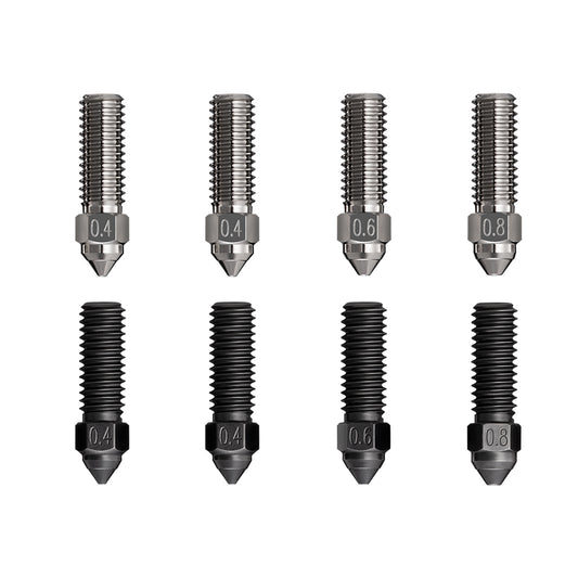 Creality Ender 3 V3 KE High Flow Nozzle Set - 0.4mm / 0.6mm / 0.8mm