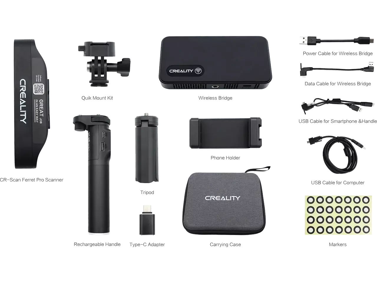 Creality CR Scan Ferret Pro 3D-scanner