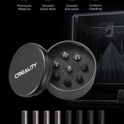 Creality Ender 3 V3 KE High Flow Nozzle Set - 0.4mm / 0.6mm / 0.8mm
