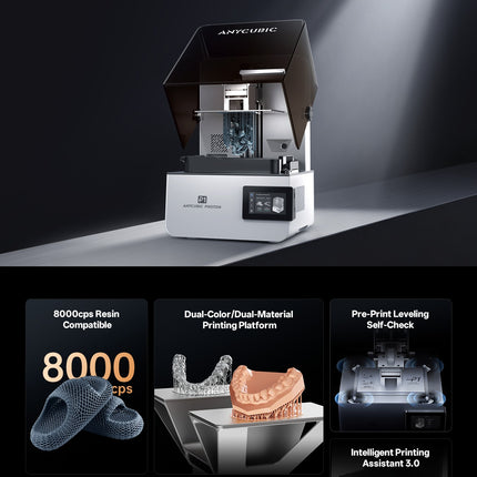 Anycubic Photon P1 – 14K Resin 3D Printer met LighTurbo 4.0, 10.1" MSLA-scherm, 223x126x230mm