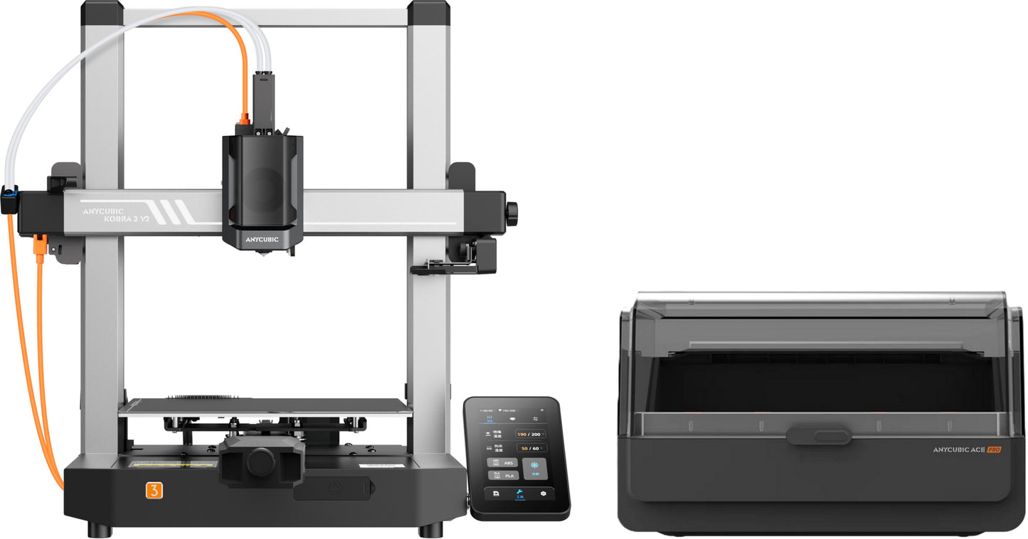 Anycubic Kobra 3 V2 Combo – Multicolor 3D Printer met ACE Pro