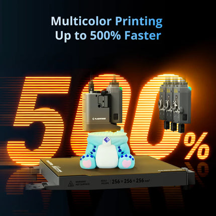 Flashforge Creator 5 - 3D Printer met 4 Toolheads - Multicolor & Multi-Material - 600mm/s