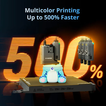 Flashforge Creator 5 - 3D Printer met 4 Toolheads - Multicolor & Multi-Material - 600mm/s