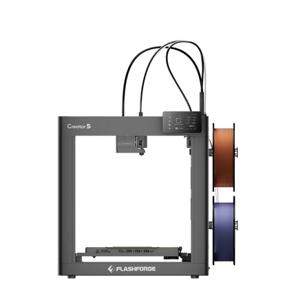 Flashforge Creator 5 - 3D Printer met 4 Toolheads - Multicolor & Multi-Material - 600mm/s