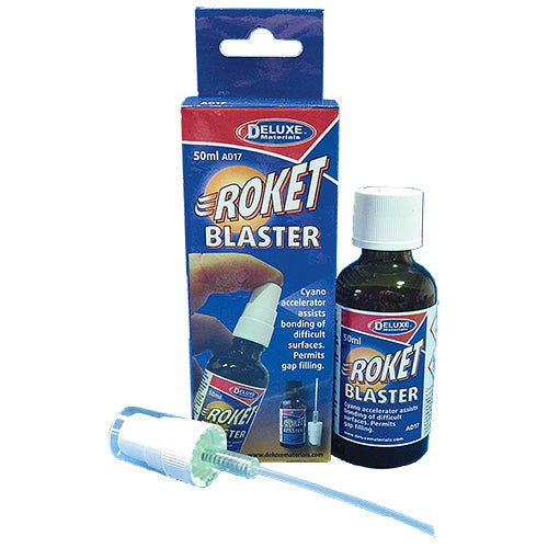 Deluxe Materials Rocket Blaster CA-lijm Activator/Accelerator - Versneller voor Secondelijm & Cyanoacrylaat