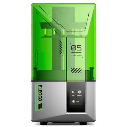 ELEGOO Mars 5 – 6,6" 4K Mono LCD Resin 3D Printer met Auto-Leveling