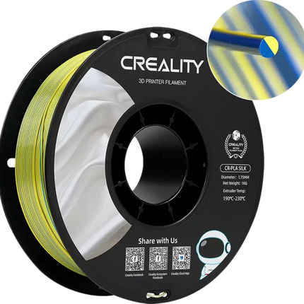 Creality CR Series DUAL Silk PLA 3D filament 1,75mm 1kg