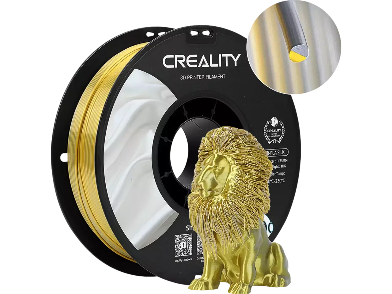 Creality CR Series DUAL Silk PLA