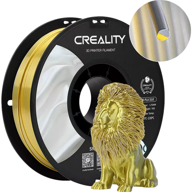 Creality CR Series DUAL Silk PLA 3D filament 1,75mm 1kg