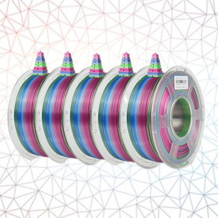 JAYO 3D filament SILK PLA+ Rainbow