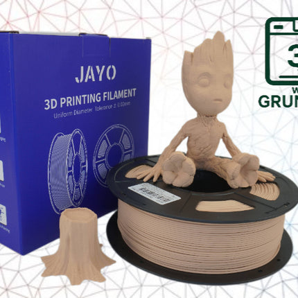 JAYO 3D filament PLA hout/ wood