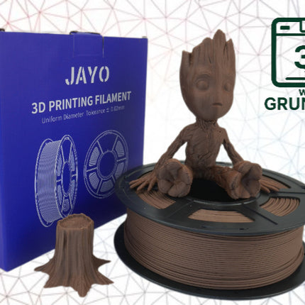 JAYO 3D filament PLA hout/ wood