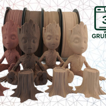 JAYO 3D filament PLA hout/ wood