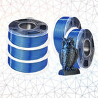Zwart/Blauw