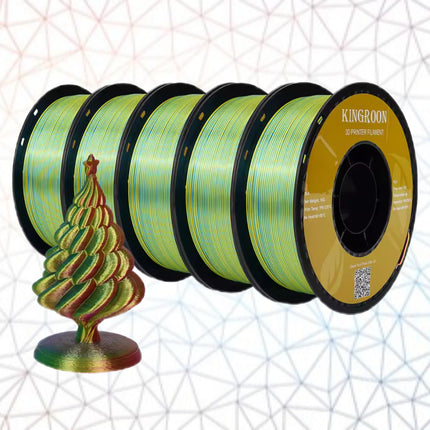 Kingroon 3D filament PLA triple color