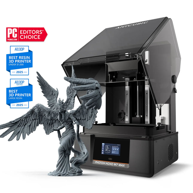 Anycubic Photon Mono M7 Max – 13,6" 7K LCD Resin 3D Printer, 14,7L Bouwvolume, LighTurbo 3.0