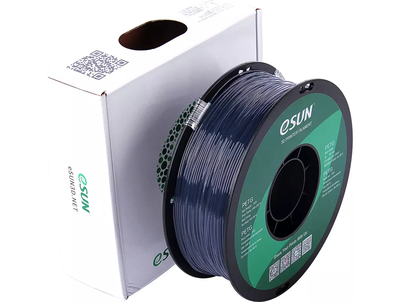 Esun PETG 3D filament 1,75mm 1kg