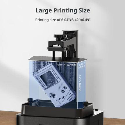 Anycubic Photon Mono 4 - 10K Resin 3D Printer met 7" LCD Scherm, LighTurbo Systeem & 2.2L Printvolume