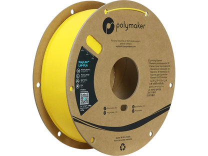 Polymaker 3D filament PolyLite LW-PLA