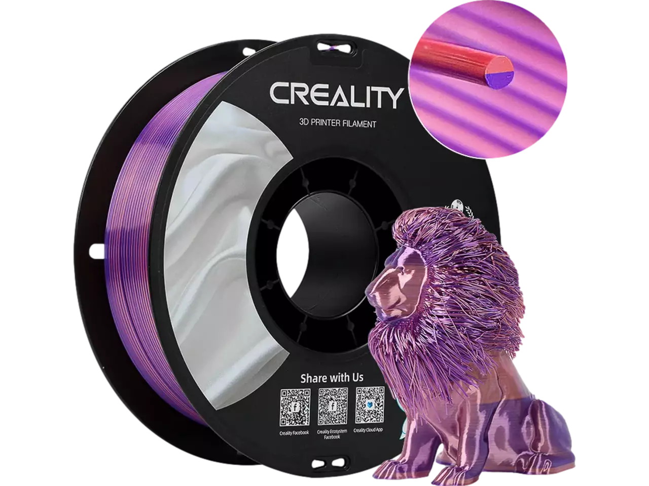 Creality CR Series DUAL Silk PLA