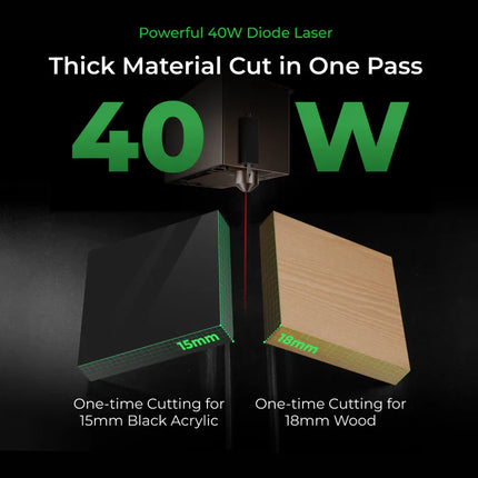 xTool S1 - 20W Laser engraver & cutter