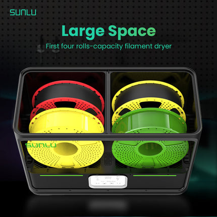 SUNLU FilaDryer S4 – Automatische Filament Droger (4-in-1)