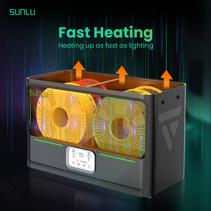 SUNLU FilaDryer S4 – Automatische Filament Droger (4-in-1)