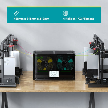 SUNLU FilaDryer S4 – Automatische Filament Droger (4-in-1)